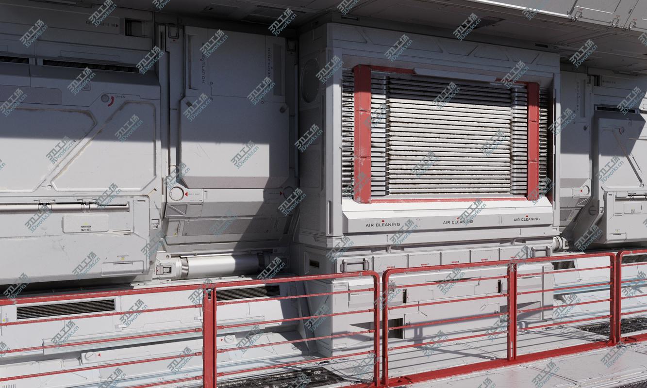 images/goods_img/20210113/3D model Sci-Fi Hall full clean textured/5.jpg